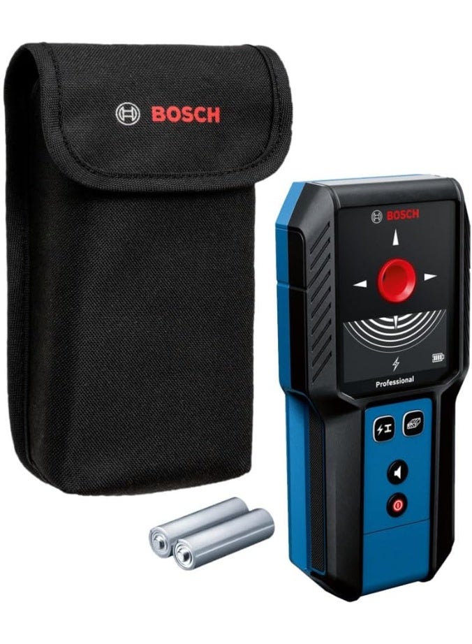 BOSCH GMS 120-27 Wall Scanner and Stud Finder, Detects Wood, Metal, and Live Wires Behind Your Wall  12 cm deep - Image 4